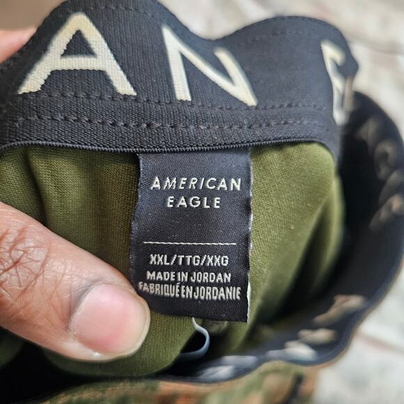 American Eagle Green Tie Dye Jogger Pants Size XXL - Picture 5 of 6